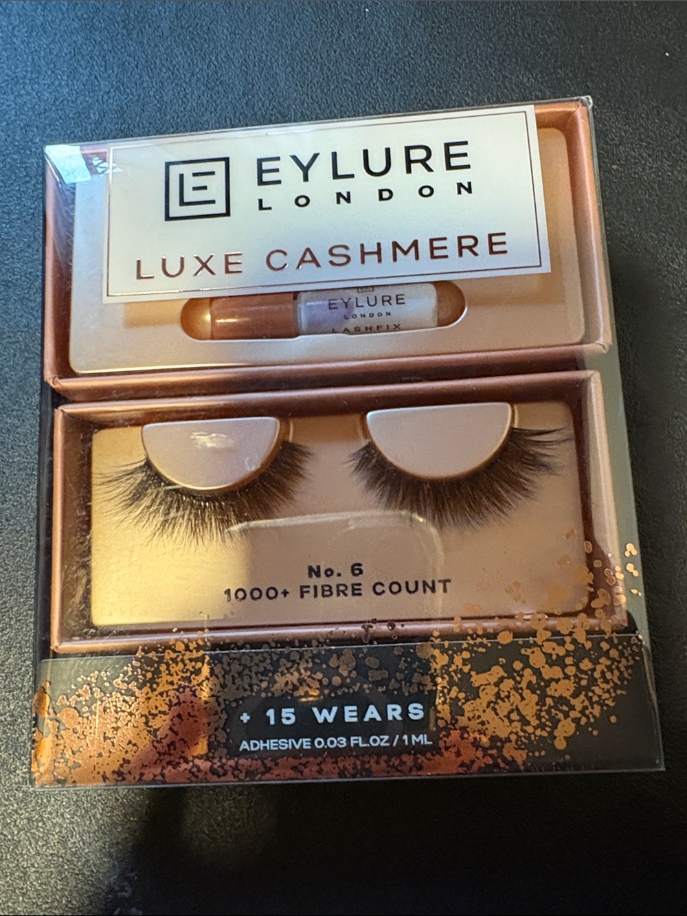 Eylure Luxe Cashmere No.6 False Lashes — Brown
